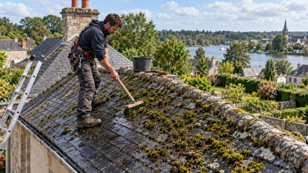 5 raisons de démousser votre toiture à Nort sur Erdre