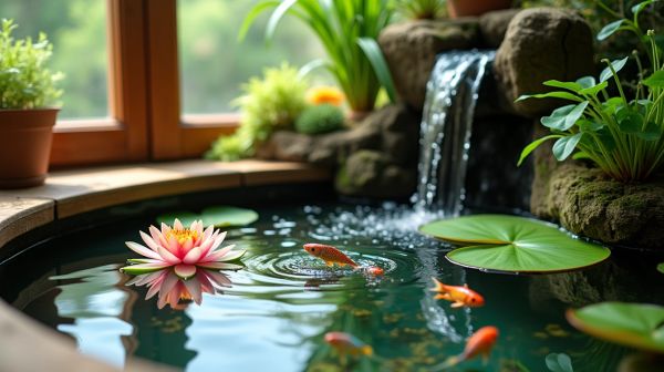 Coupling unexpected plants and fish in votre aquaponie domestique