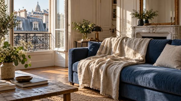Jeté de canapé : choisissez le textile idéal pour sublimer votre décoration