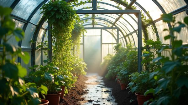 Les avantages d'une serre de jardin en polycarbonate pour maximiser vos cultures